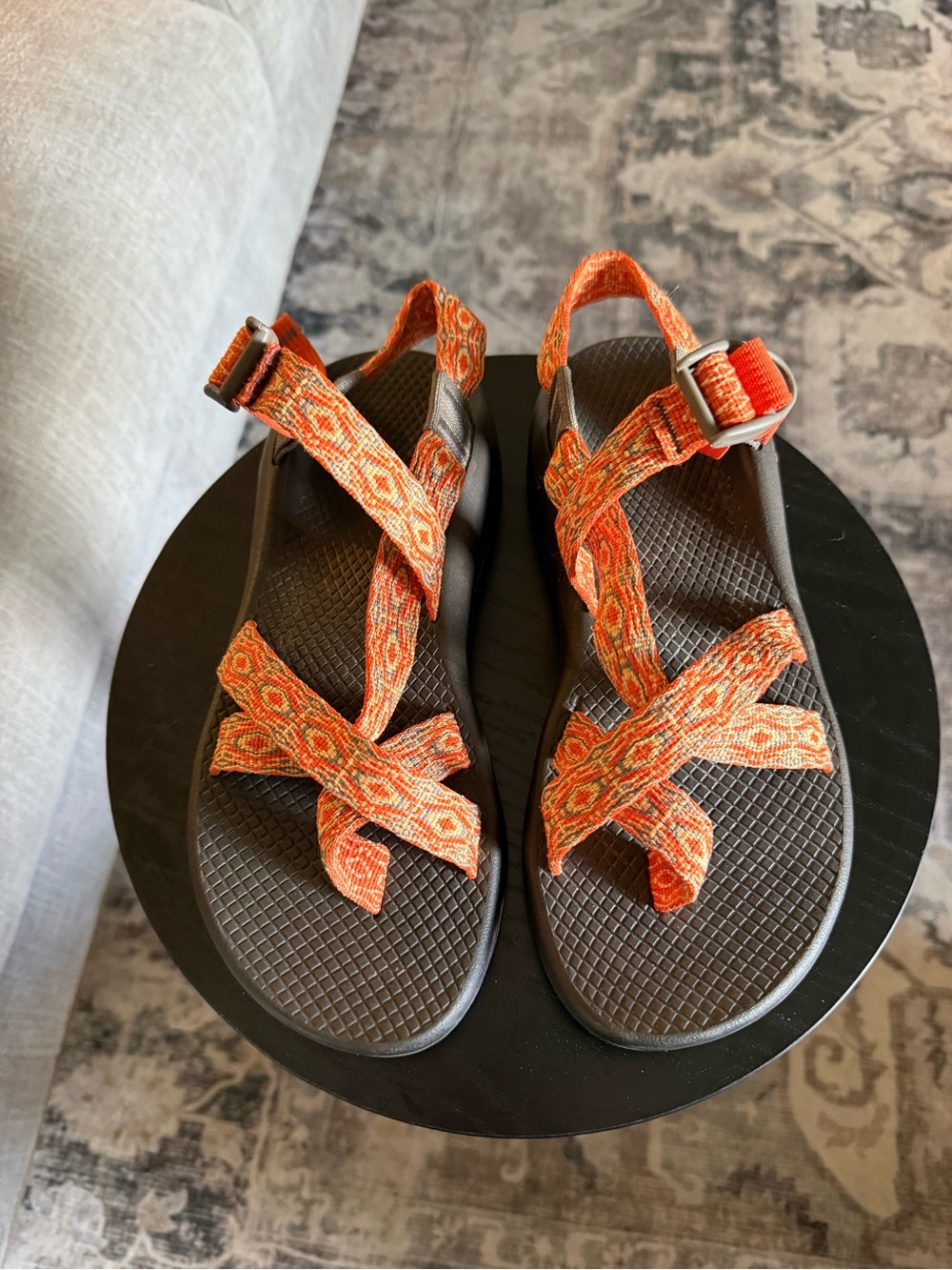 Chaco Z2 Yampa Orange Sandals SZ 8